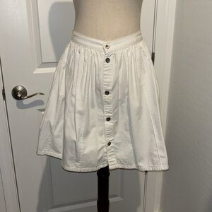 White Calvin Skirt vintage 90s